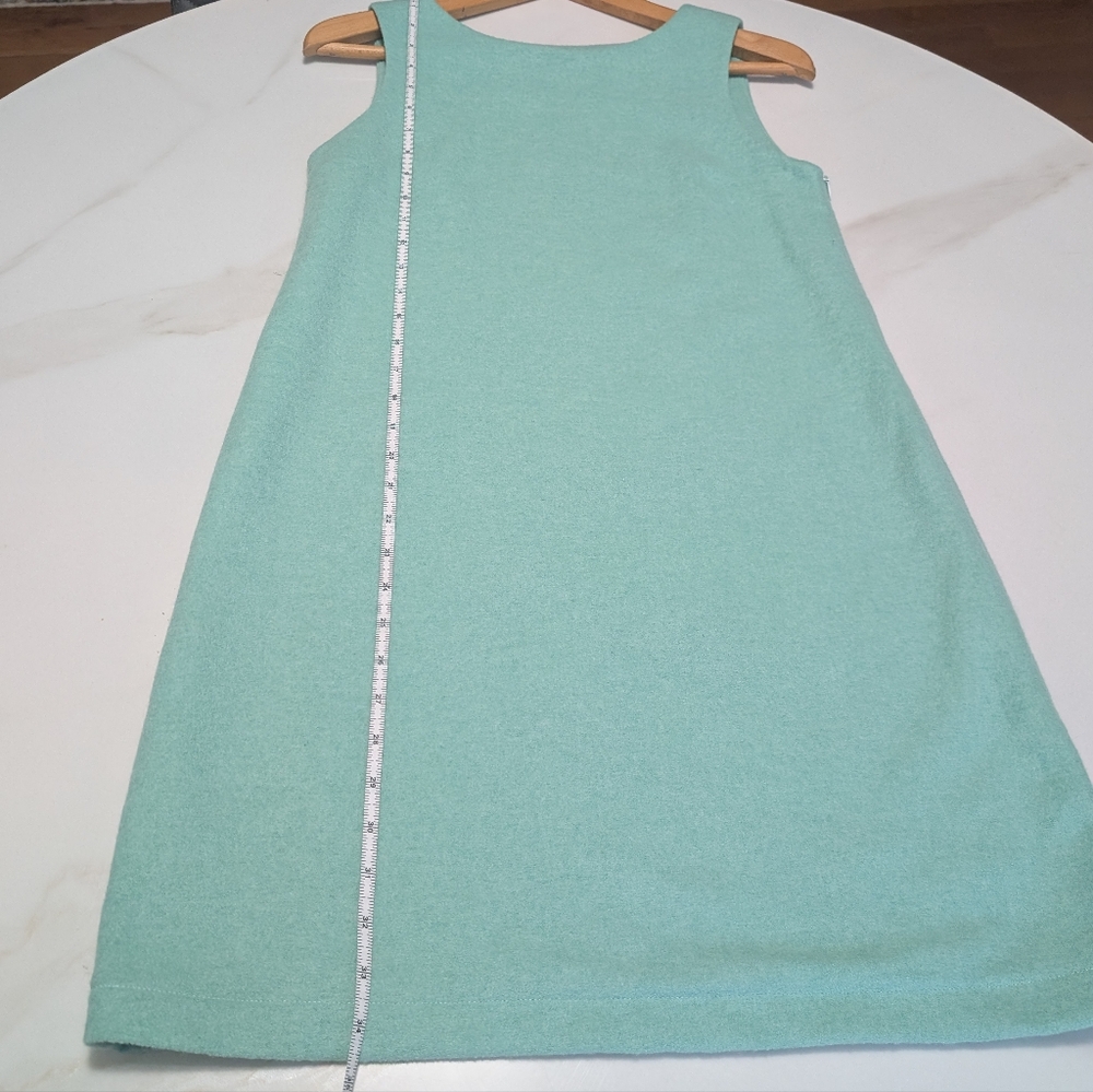NWOT Kiel James Patrick Sweetheart Bridget Bow Sheath Dress Small Mint/Teal - Picture 7 of 8